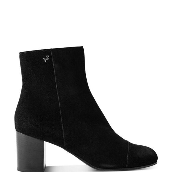 Zadig and Voltaire Lena Suede Boots Black Size EUR 38 US 7.5 - Picture 1 of 6